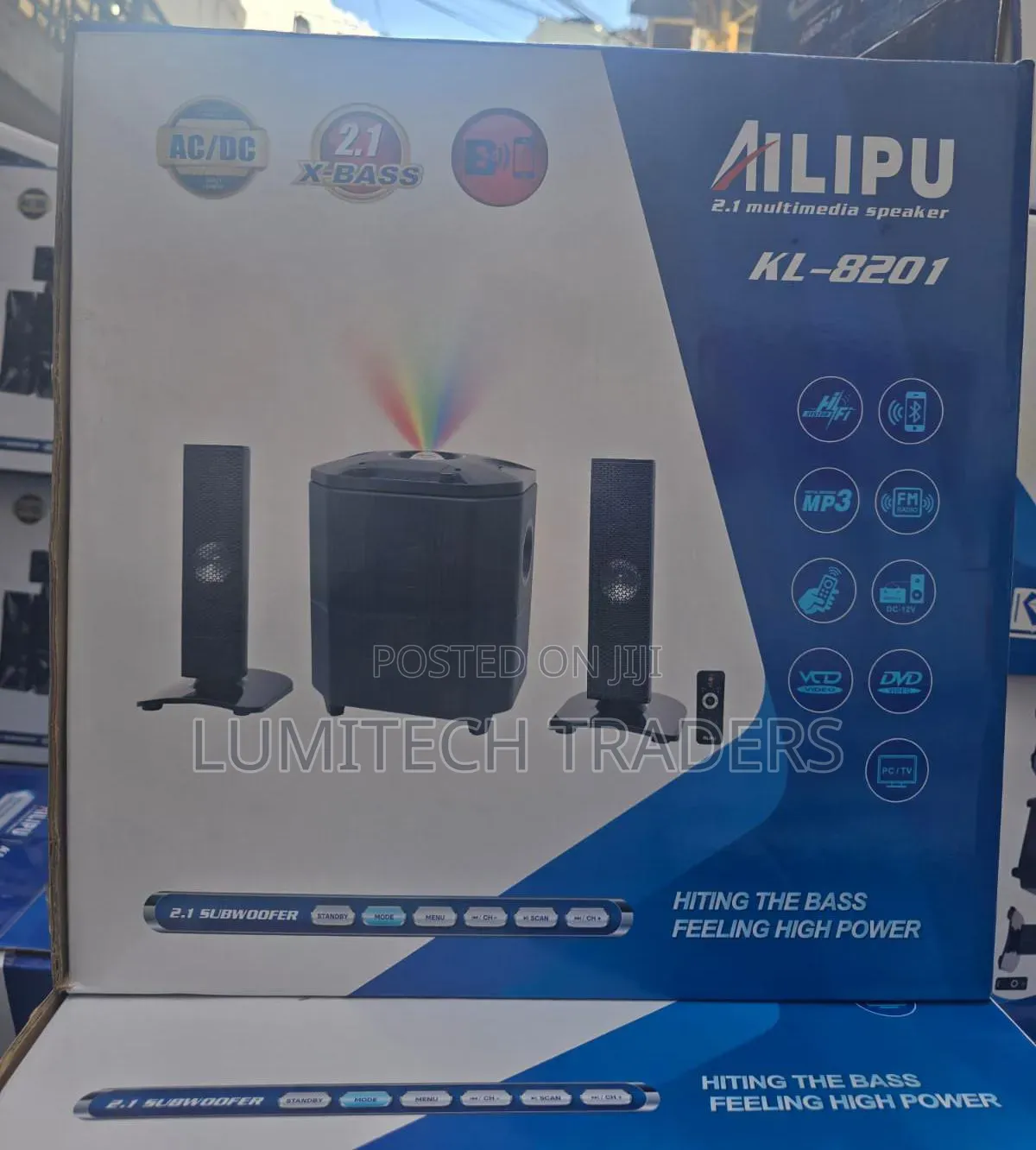 2.1ch Ailipu Mtungi Multimedia Speaker System Kl 8201
