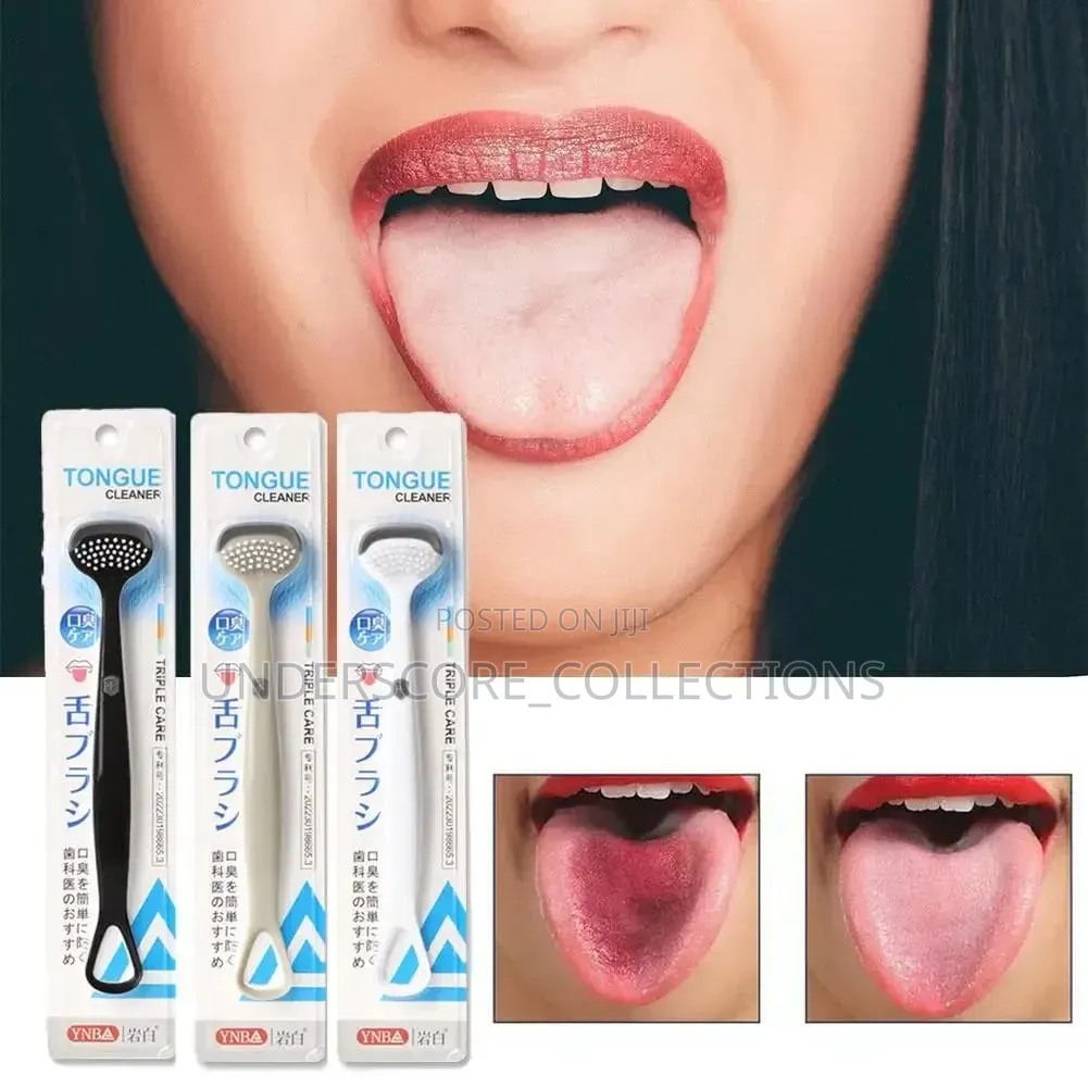 Double Side Professional Tongue Cleaner Reusable Tongue Cleaner