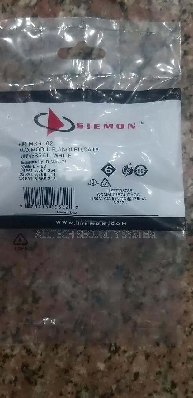 Siemon Category 6 Max 6 Utp Outlet