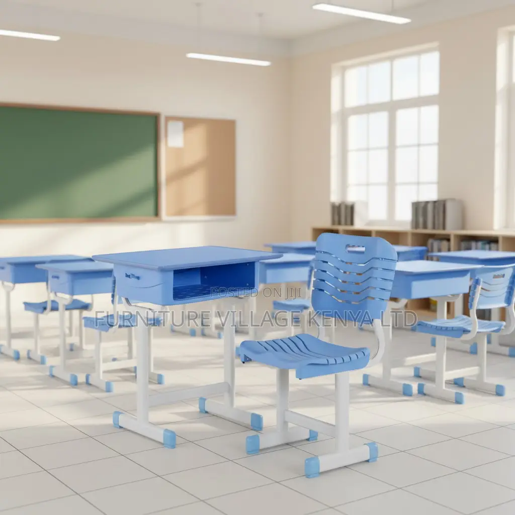 Children’S Ergonomic Study Table And Chair Set