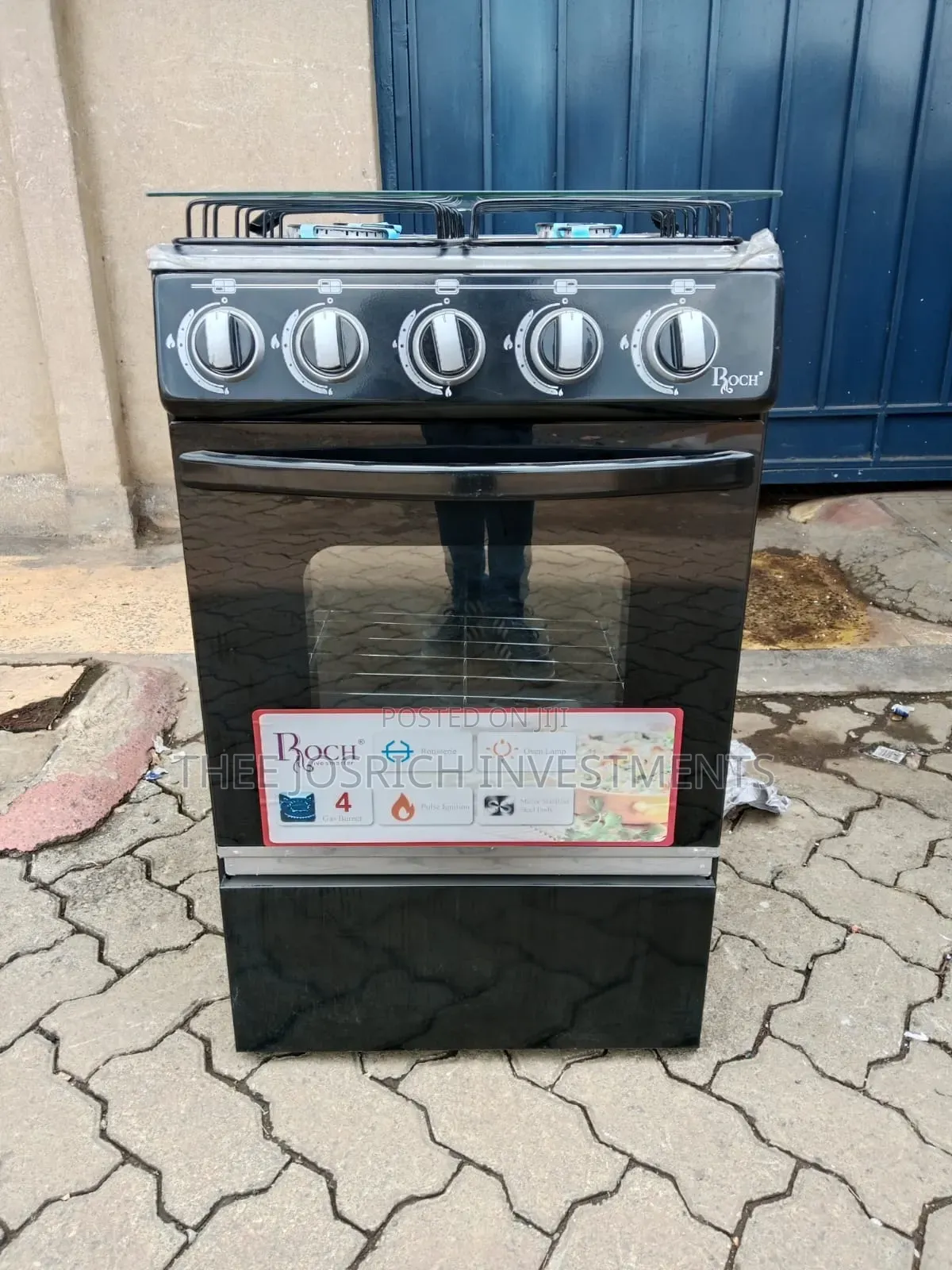 Roch Standing Cooker 4 Burner All Gas