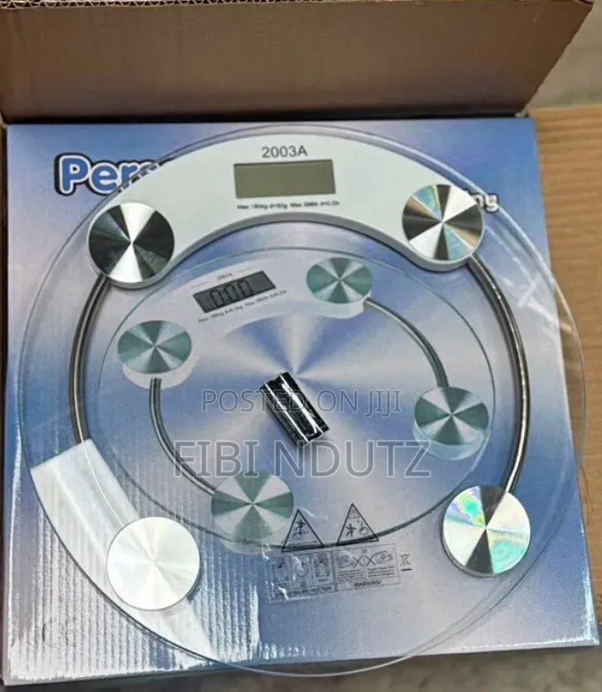 Personal Glass Bathroom Scale /Bathroom Clear Scale