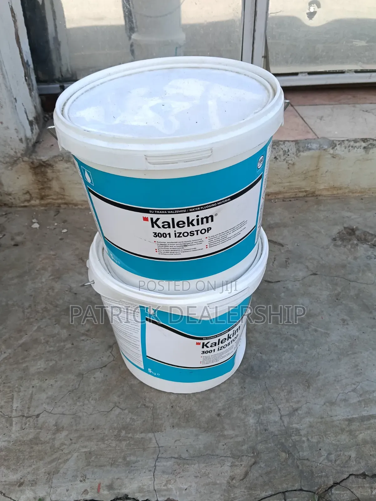 5kg Hydraulic Waterplug/Kalekim 3001