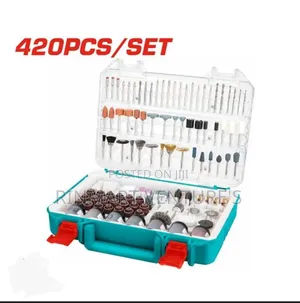 Total Mini Drill Accessories 420pcs