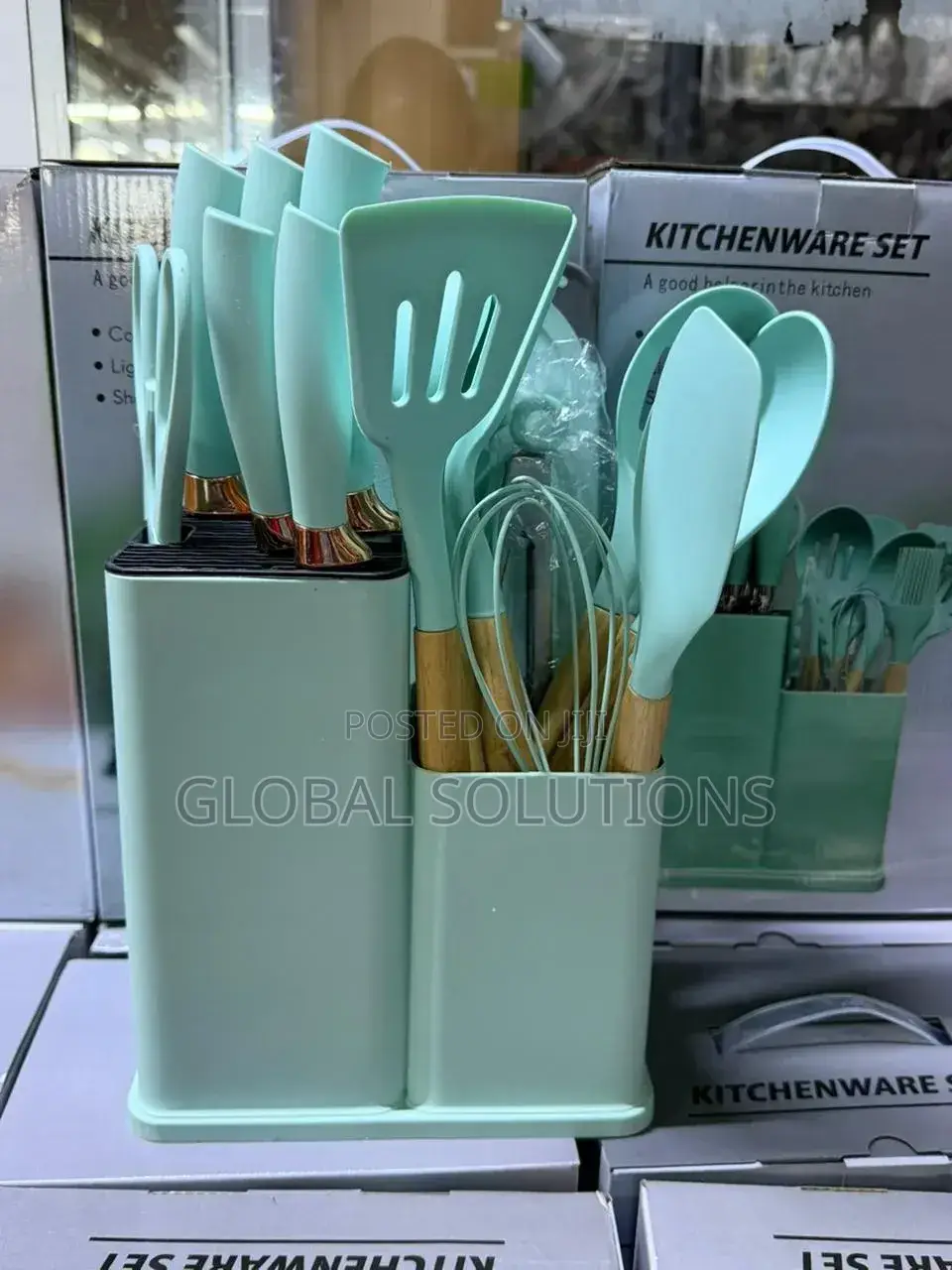 Silicon Spoon Set 19pcs