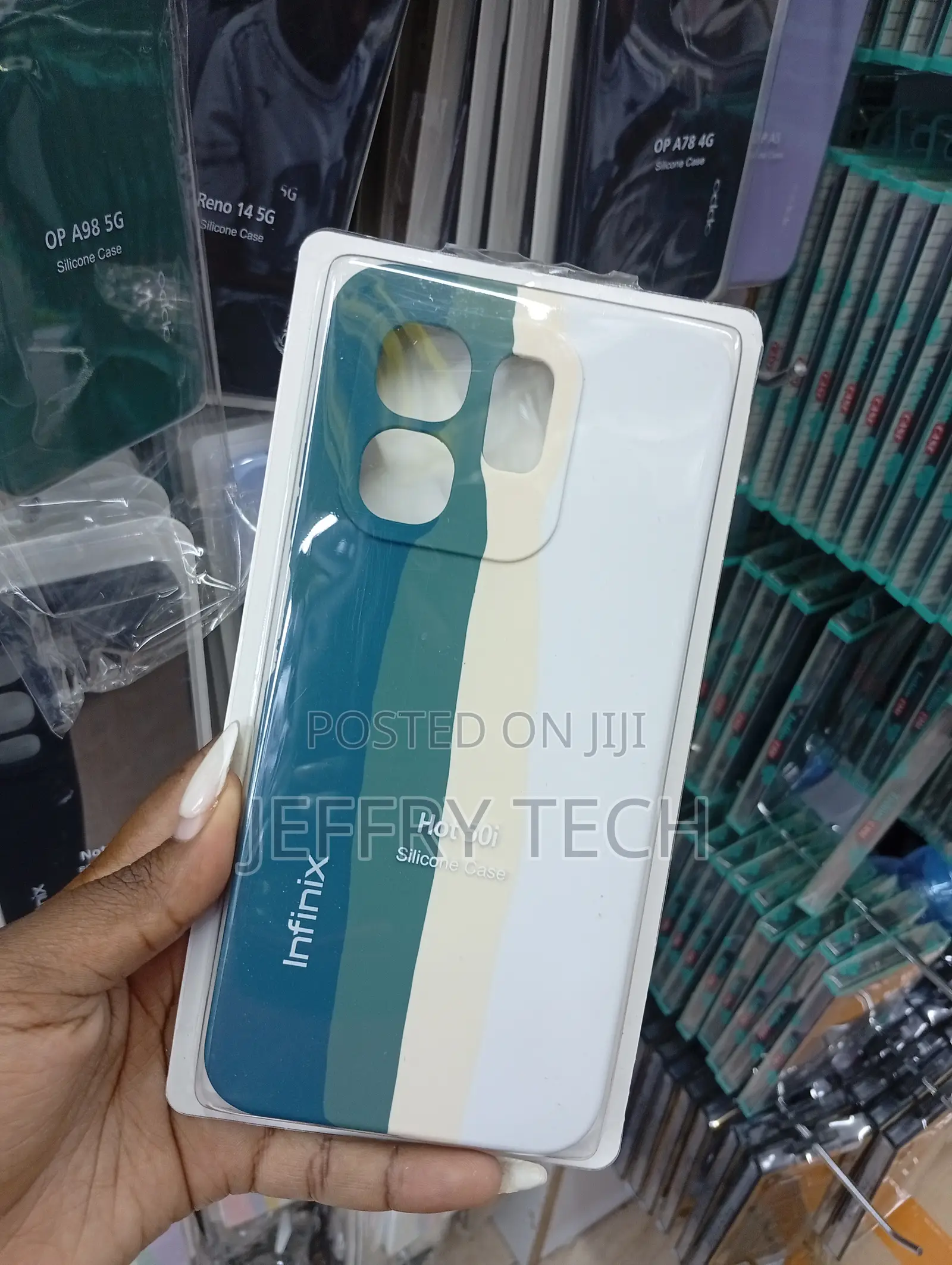Infinix Hot 50i Branded Phone Case.