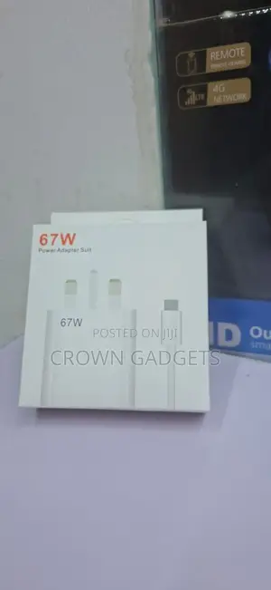 67w Turbo Charge Power Adapter Kit Fast Usb-C Charger