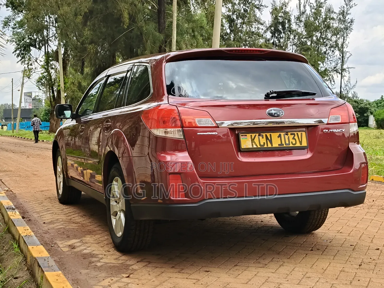 Subaru Outback 2.5i 2010 Red