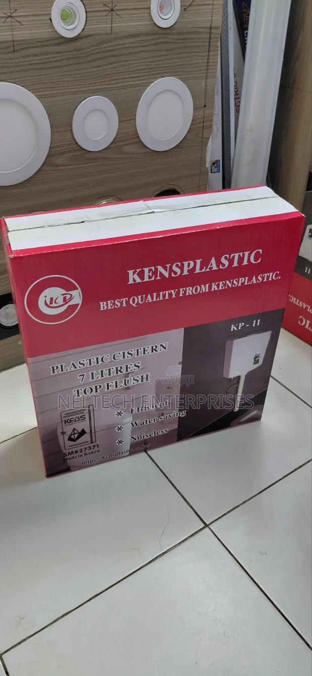 Plastic Cistern With Push Button - main view