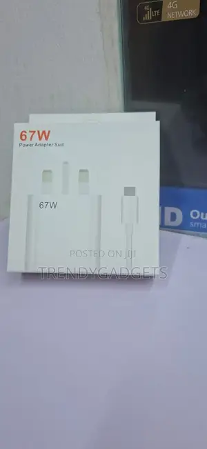 67w Usb-c Turbo Charger Fast Charging Power Adapter Kit