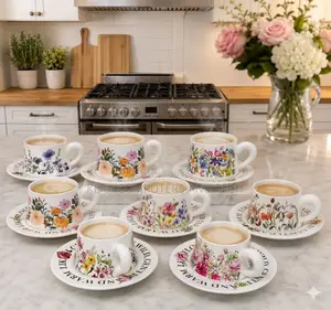 Comes in a Gift Box,1pc Each(1cup+1cup Saucer)Capacity 300ml