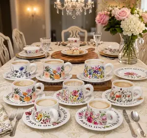 Comes in a Gift Box,1pc Each(1cup+1cup Saucer)Capacity 300ml
