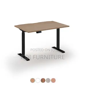 Office Desk; 1.4 Meters Linea Eco Economy Electric Sit Stand Desk