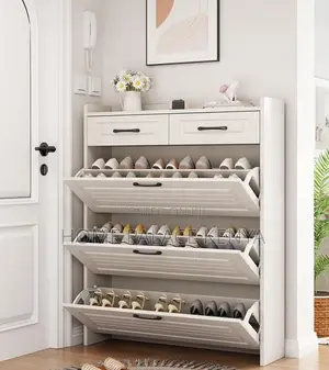 Shoe Rack: Ultra-Thin Flip Shoe Cabinet
