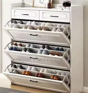 Shoe Rack: Ultra-Thin Flip Shoe Cabinet