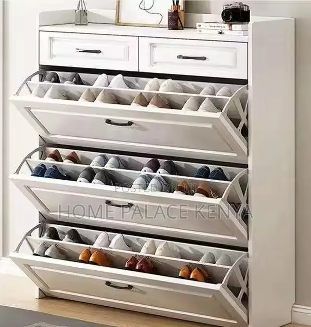 Shoe Rack: Ultra-Thin Flip Shoe Cabinet