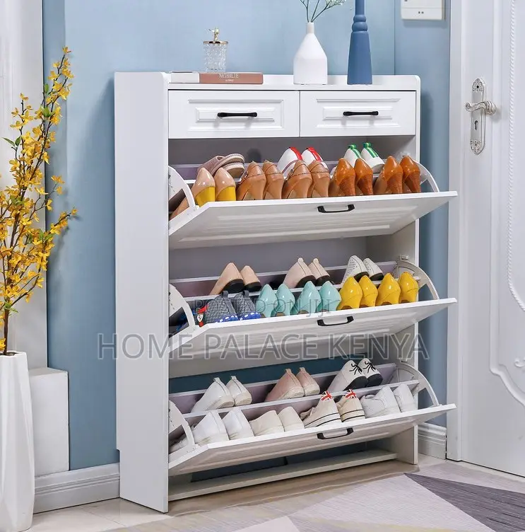 Shoe Rack: Ultra-Thin Flip Shoe Cabinet