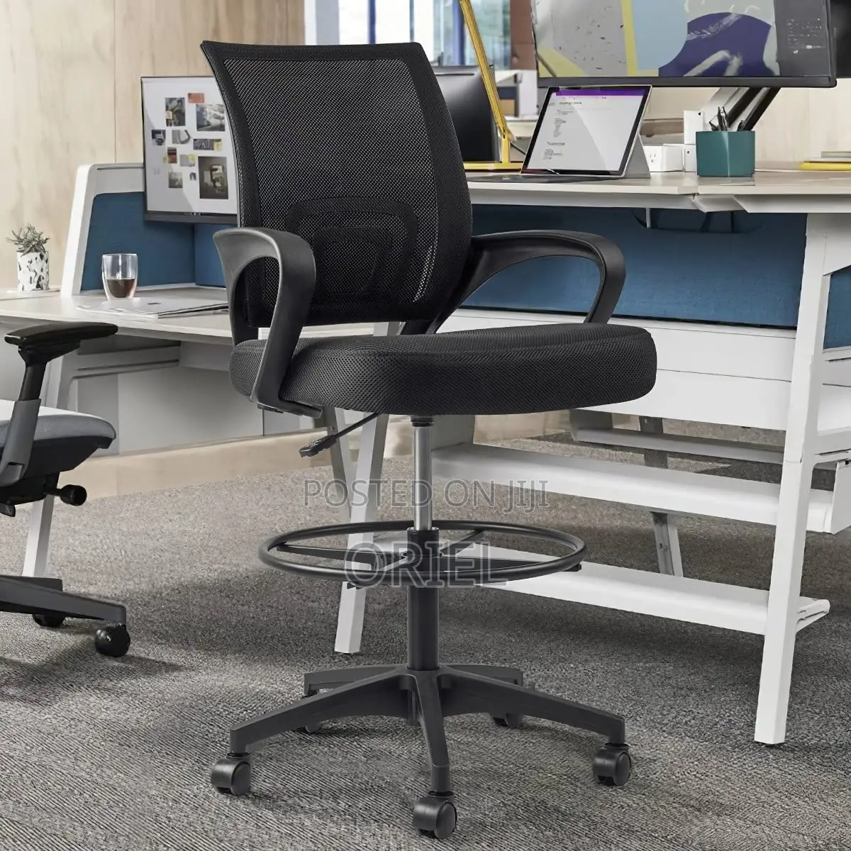 Office Chair : Ergonomic Cashier Office Staff Chair