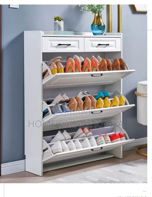 Shoe Rack: Ultra-Thin Flip Shoe Cabinet