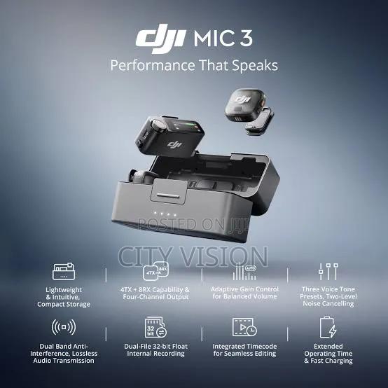 Dji Mic 3 Wireless Microphone
