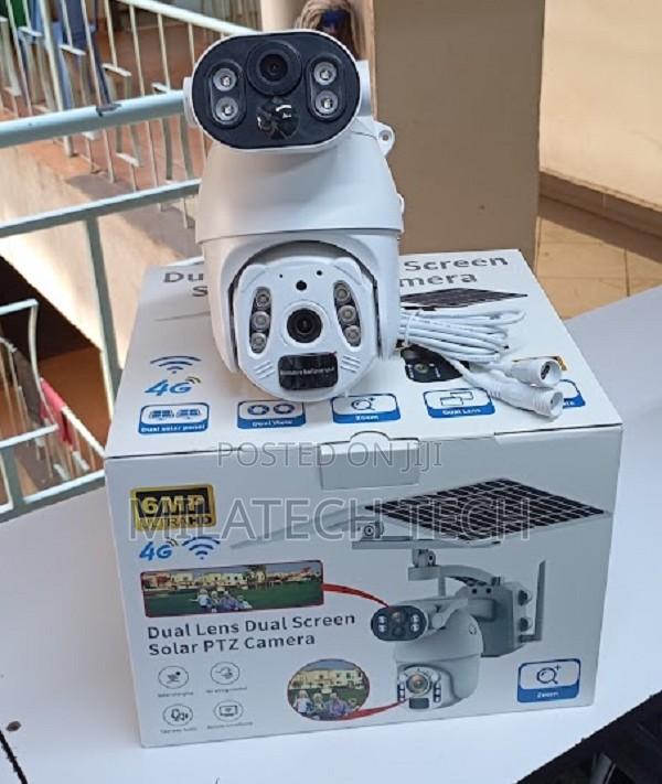 Dual Lens 4g Ubox PTZ Camera Dual View