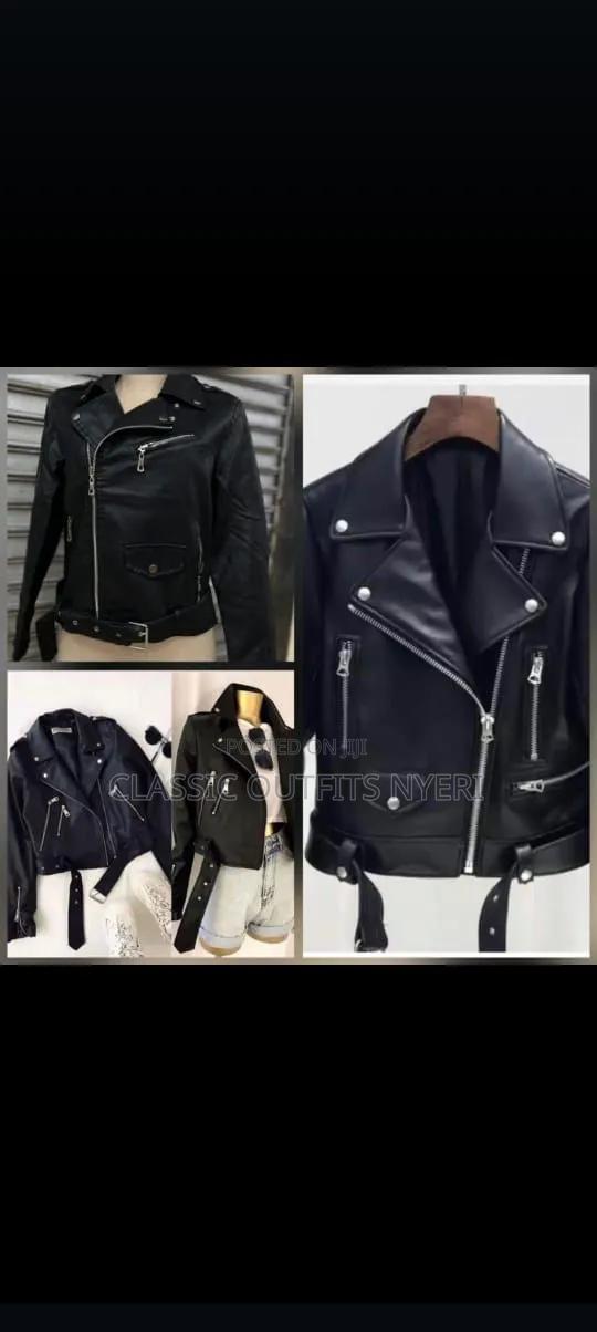 Side Zip- Leather Jacket