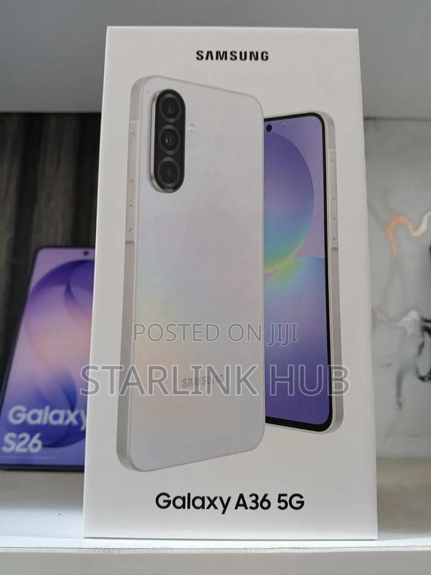 New Samsung Galaxy A36 128 GB White - thumbnail 2