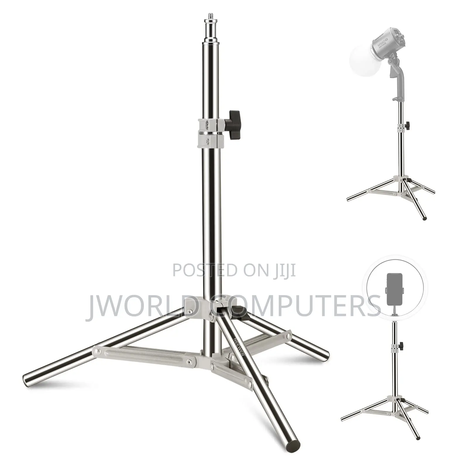 Visico Ls-5027-S Stainless Steel Lightstand