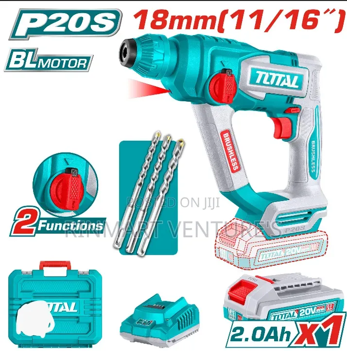 Total Cordless Brushless Rotary Hammer