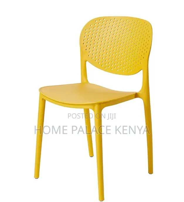 Dining Chair: Home Dining Chair in Durable Plastic