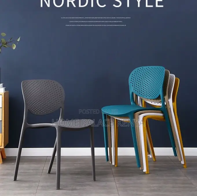 Dining Chair: Home Dining Chair in Durable Plastic