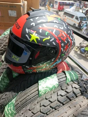Draien Axxis S Crazy Dot Certified Motorcycle Helmet