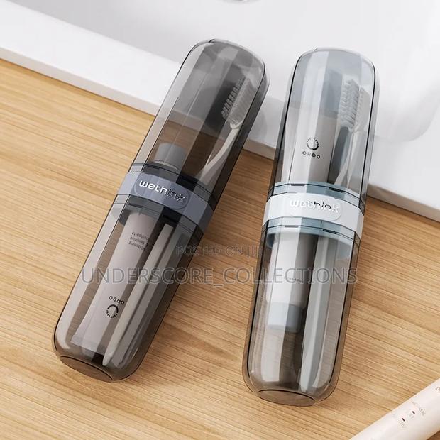 Portable Tooth Brush/Paste Holder