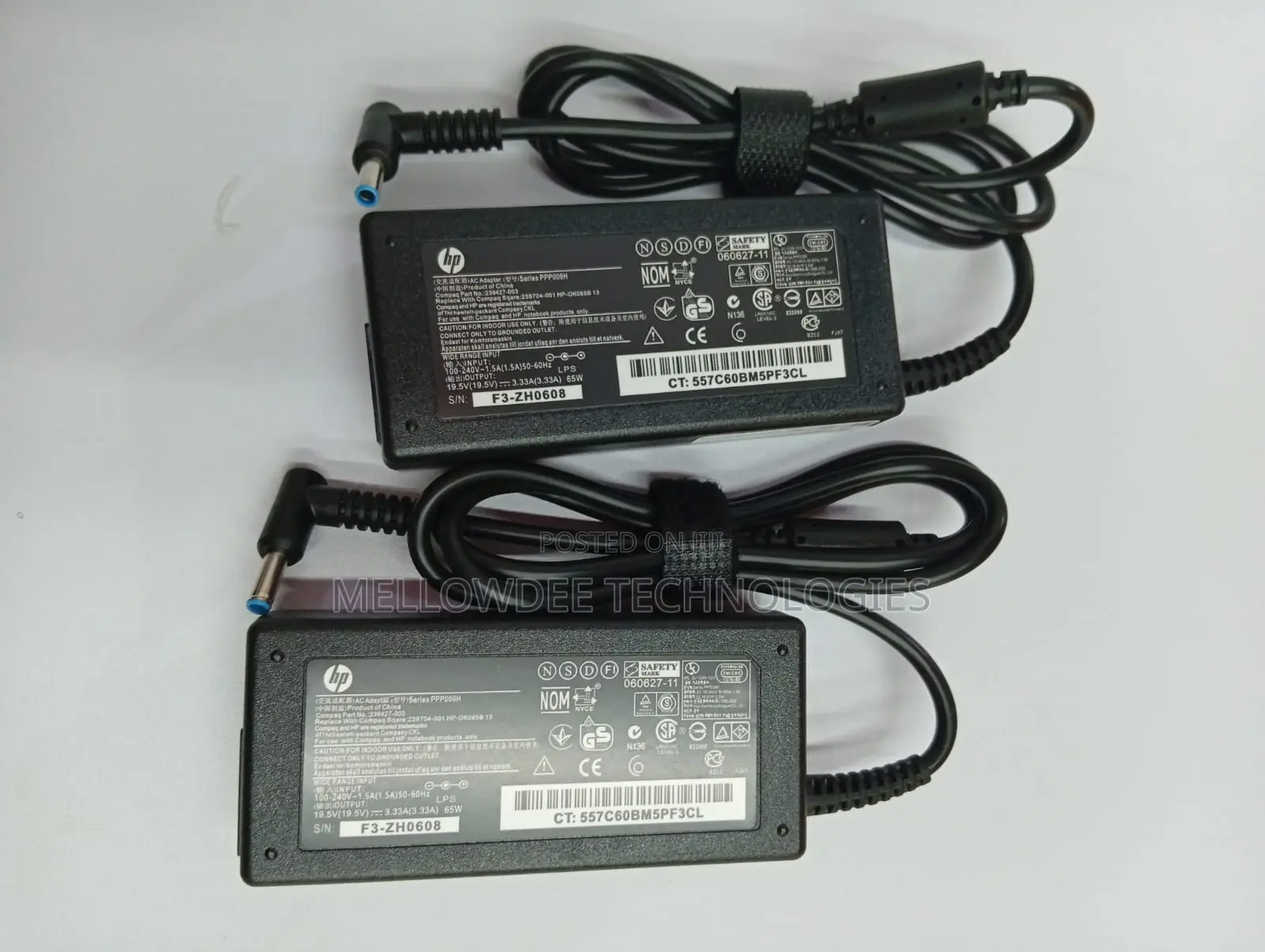 Hp Bluepin Charger Complete (Original)