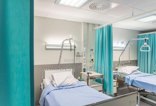 Turquoise Medical Curtains: Fresh, Modern Clinical