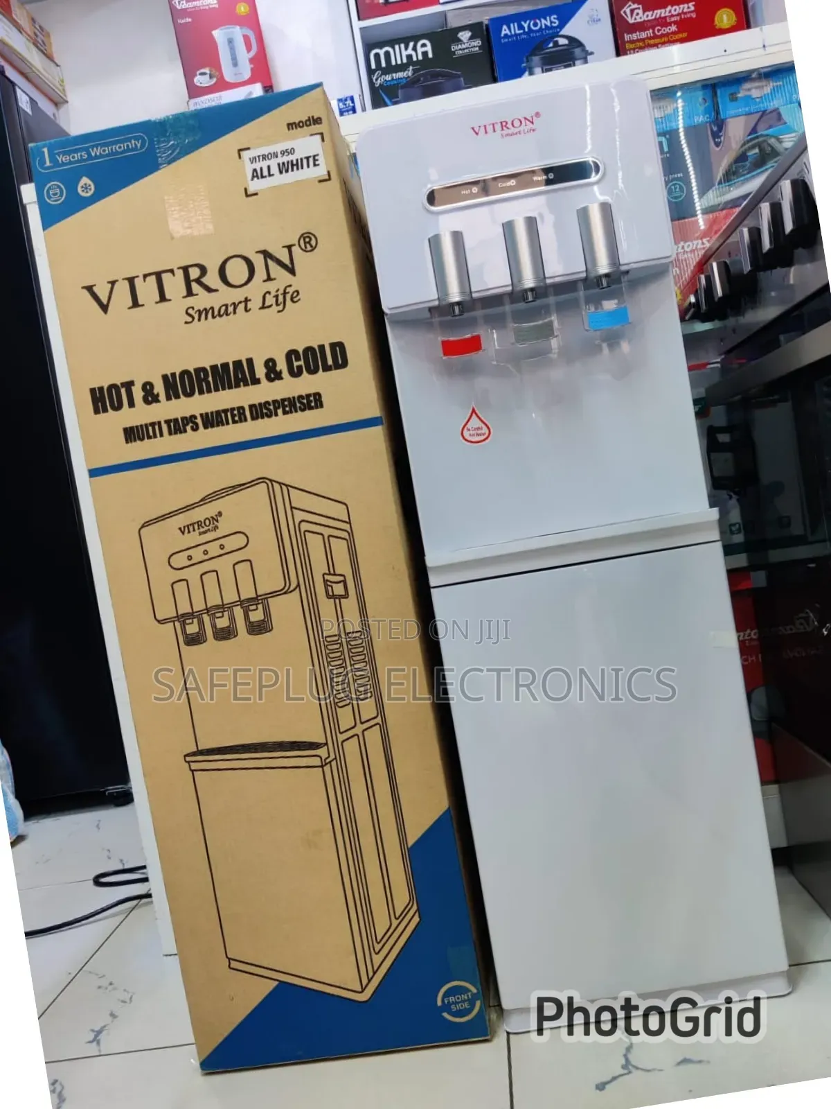 Hot Cold Normal Water Dispenser Vitron