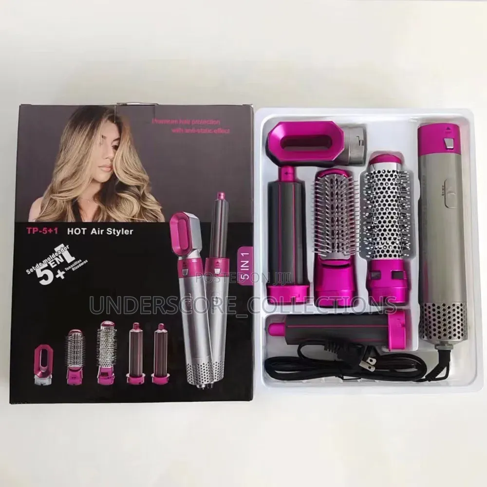 New Five-in-One Automatic Curling Iron, Hair Styling Comb