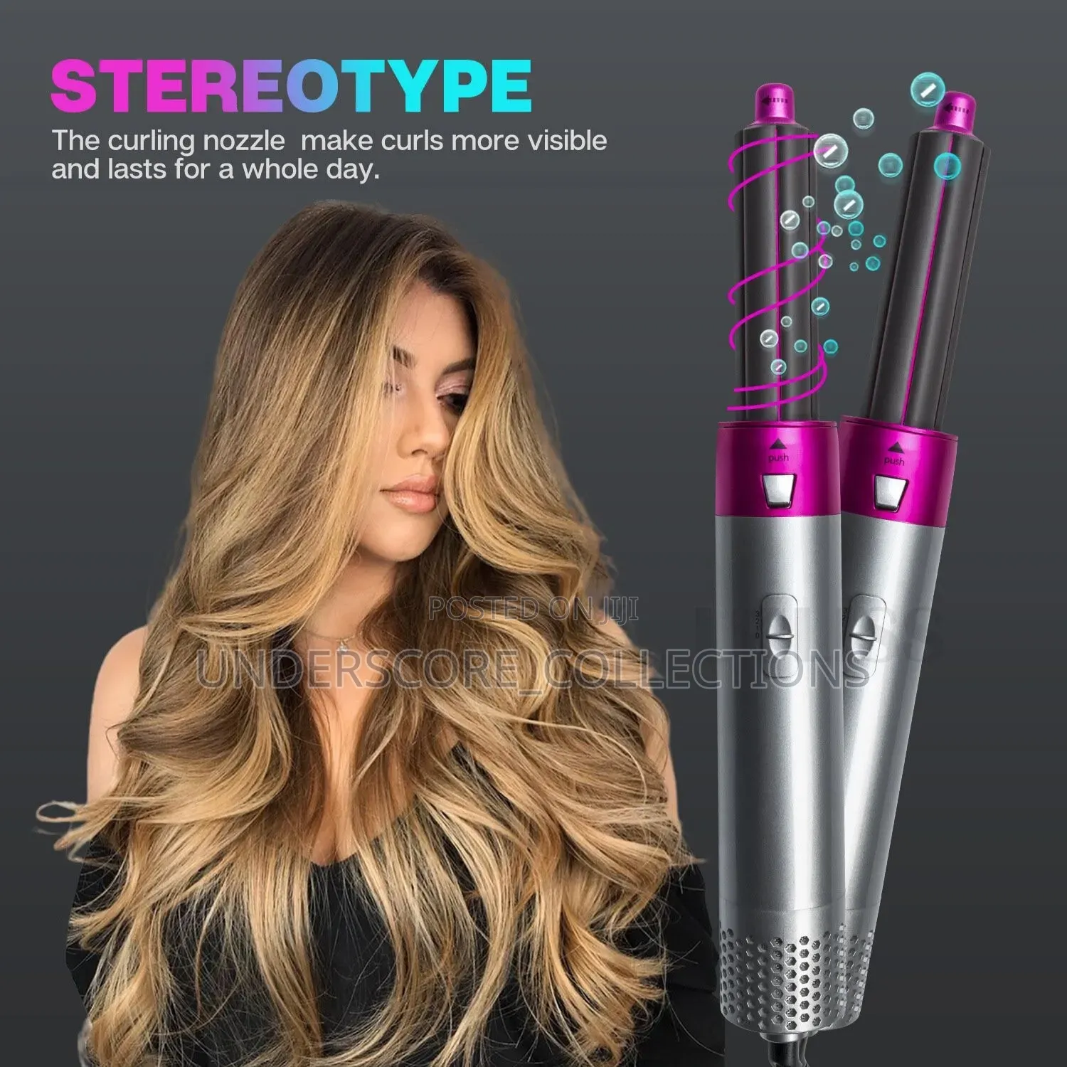 New Five-in-One Automatic Curling Iron, Hair Styling Comb