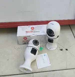 V380 PTZ Dual Lens Bulb Wifi Camera
