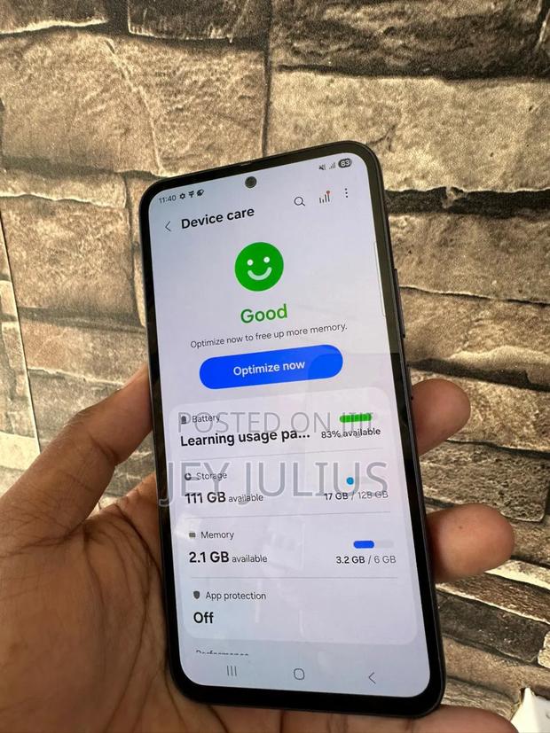 Samsung Galaxy A54 5G 128 GB Black - thumbnail 3