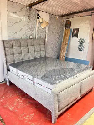 Luxury Grey 6 by 6 Bed