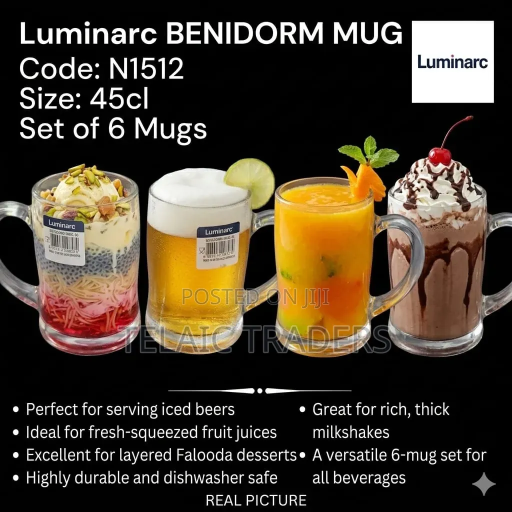 Luminarc Beer Benidorm Mug