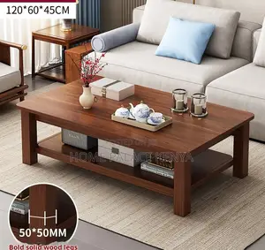 Coffee Table: Vintage Style Wood Coffee Table
