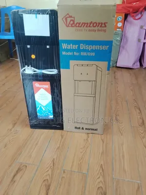 Original Ramtons Water Dispenser Hot Normal Black Rm/699