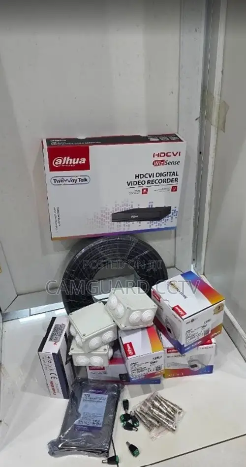Dahua Indoor Outdoor CCTV Camera Complete System