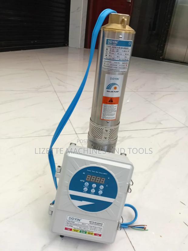 Doyin 1hp Solar Submersible Pump 80m Head - thumbnail 3