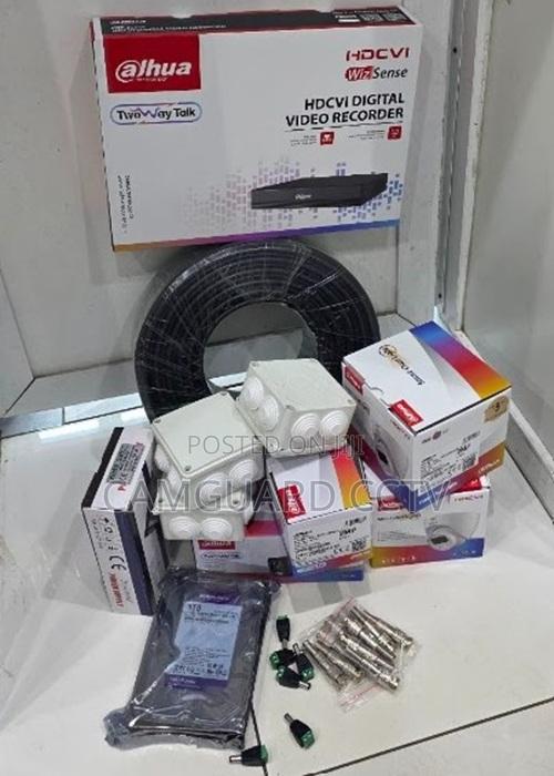 Dahua CCTV Protection Kit for Shops, Offices Homes