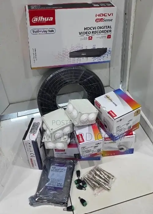 Dahua CCTV Protection Kit for Shops, Offices Homes