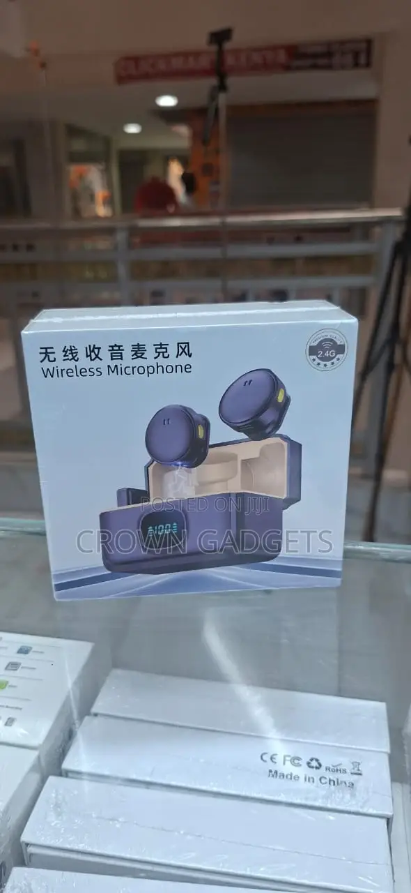 Q8 Magnetic Dual Wireless Mic Type-C 2.4g Lavalier Set