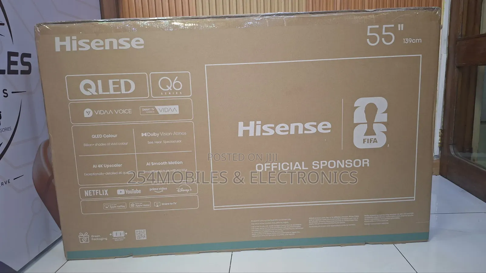 Hisense 55q6qken 55 Inch Qled Smart Tv